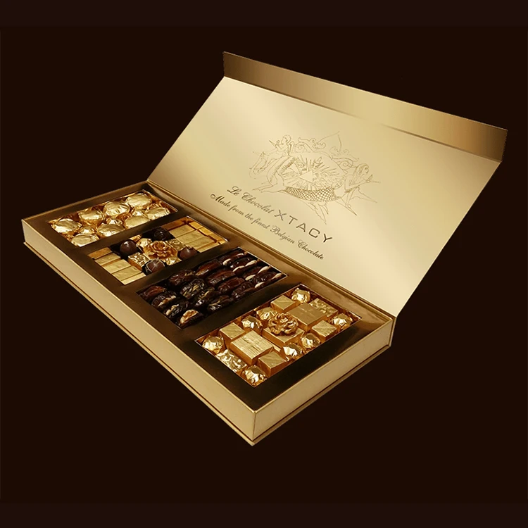 Пользовательские пустые коробки для шоколадных конфет Ближнего Востока Белый Роскошный картон Подарочная упаковка Коробка Ассорти Пахлава Бумажная коробка для свидания