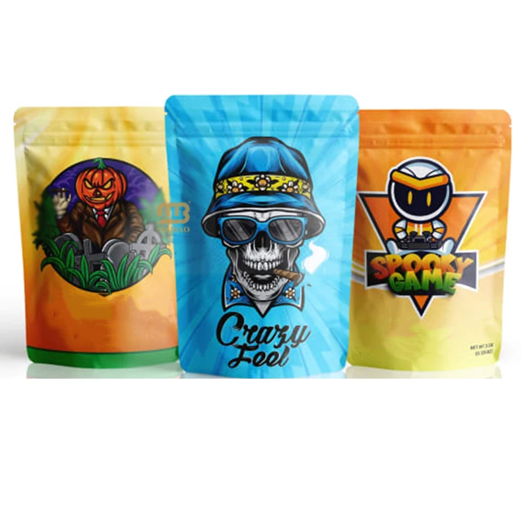 Оптовая продажа, термосвариваемые майларовые пакеты, 1 г, многоразовые матовые алюминиевые фольги, застежка-молния, майларовые голографические сумки, защита от запаха, майларовые сумки 3,5 на заказ