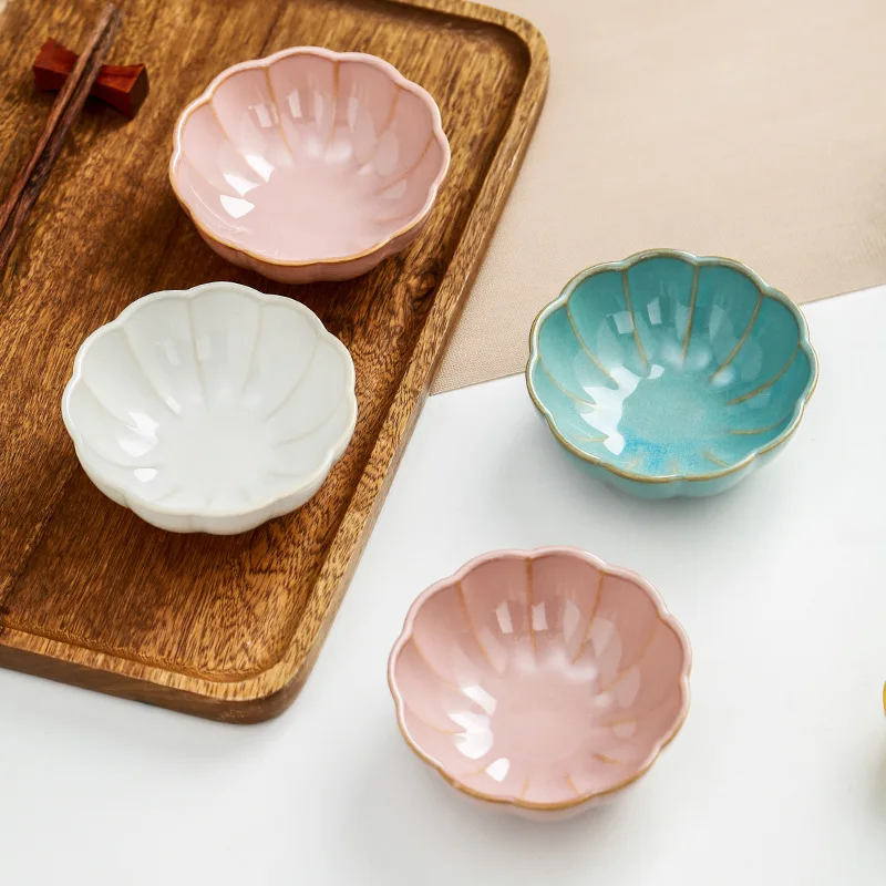 Hot Selling Mini White Manufacturer Restaurant Popular Dessert Glazed Ceramic Small Sauce Bowls