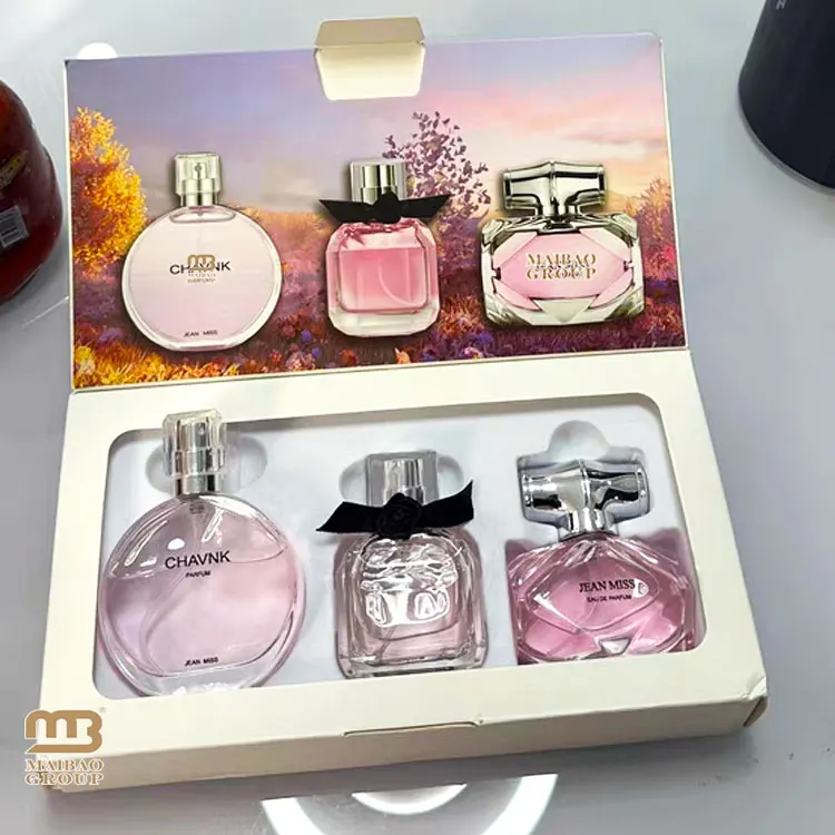 Изготовленная на заказ мини-коробка для духов объемом 50 мл, комплект любимых ароматов для женщин, набор образцов Discovery, флакон для духов и коробка, роскошный мужской подарочный набор для парфюмерии