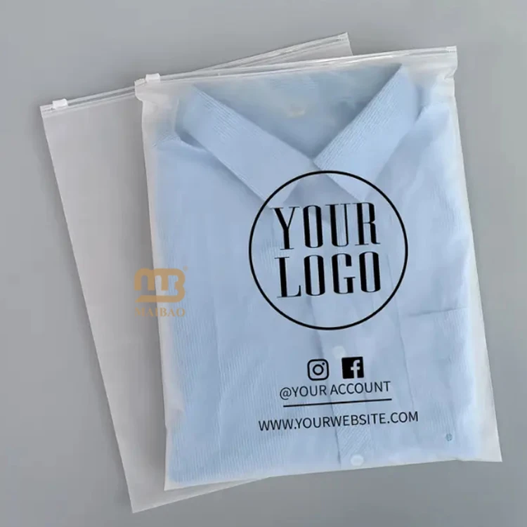 Изготовленная на заказ матовая матовая сумка с застежкой-молнией, пластиковая упаковка, сумки на молнии для бикини, ПВХ, футболка, купальники, сумки с замком на молнии, сумки для одежды с логотипом