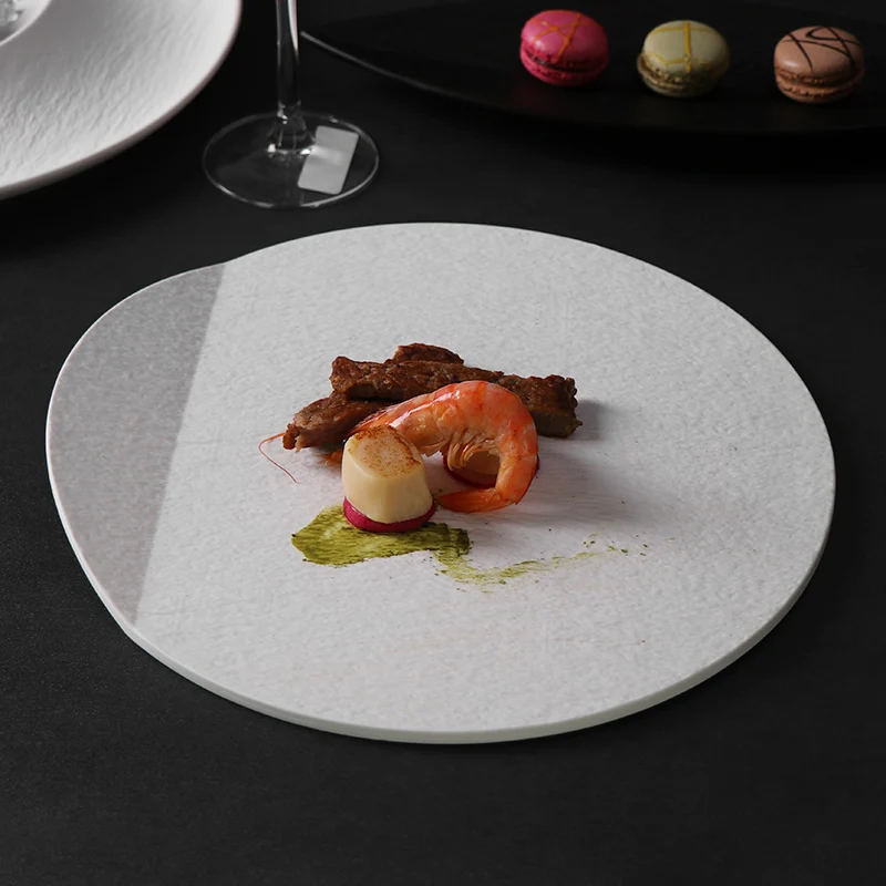 Оптовая продажа, современная керамическая посуда, тарелки и тарелки, фарфоровые обеденные тарелки для ресторанов, наборы столовой посуды для отелей