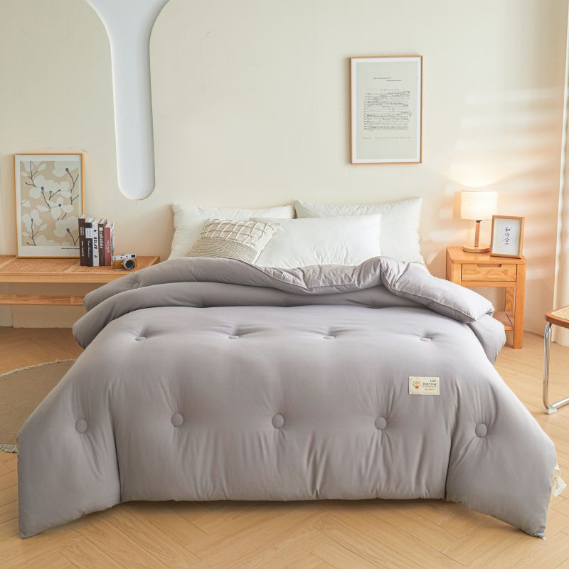 Προσαρμοσμένο σετ κρεβατιού ExtraThickness Comforter Σετ Χειμερινό πάπλωμα με γέμιση μικροϊνών Σετ σεντόνια σε χρώμα πολυεστέρα