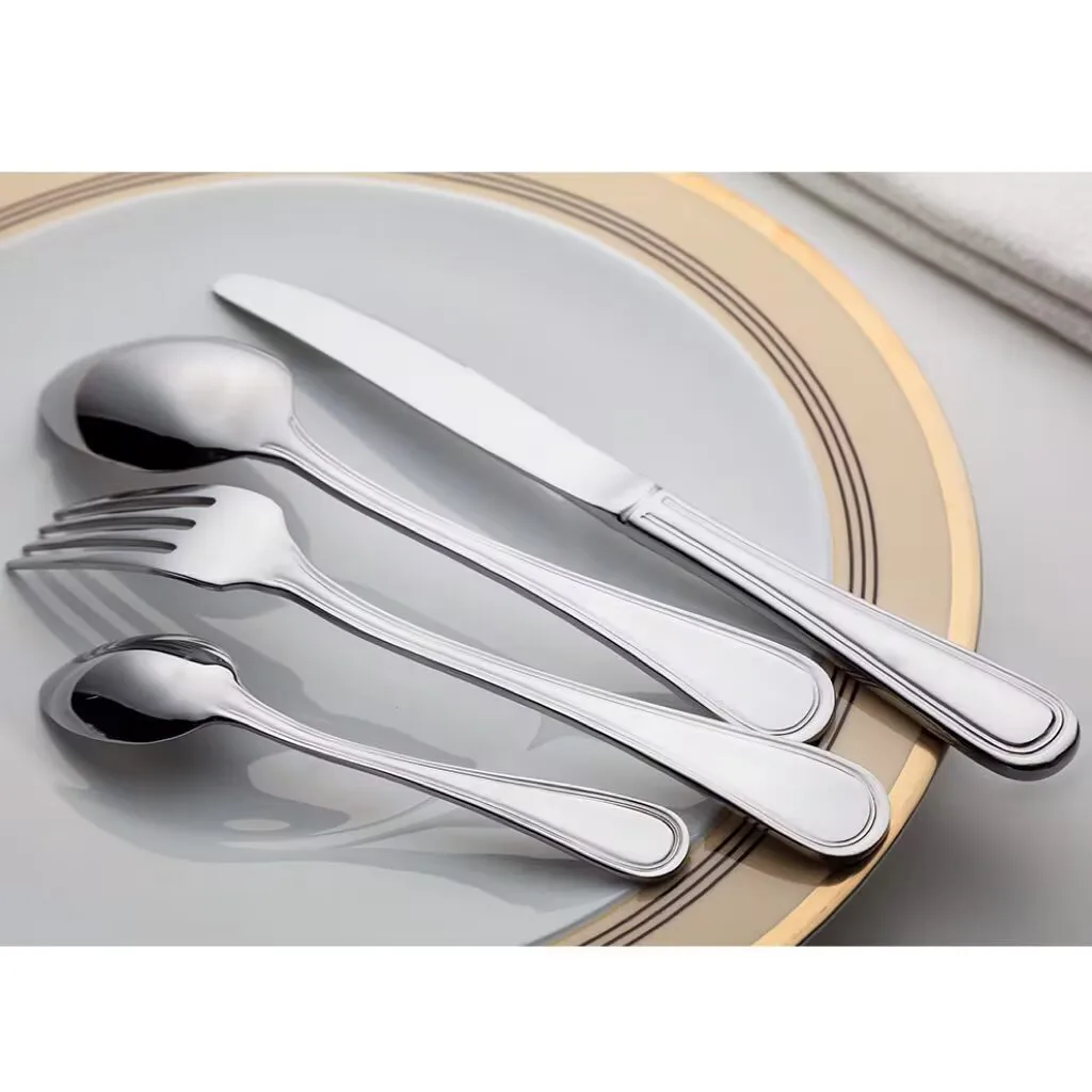 Роскошные высококачественные круглые ручки, тяжелые столовые приборы, столовые приборы для свадебных мероприятий, столовые приборы, нож, ложка, вилка, набор