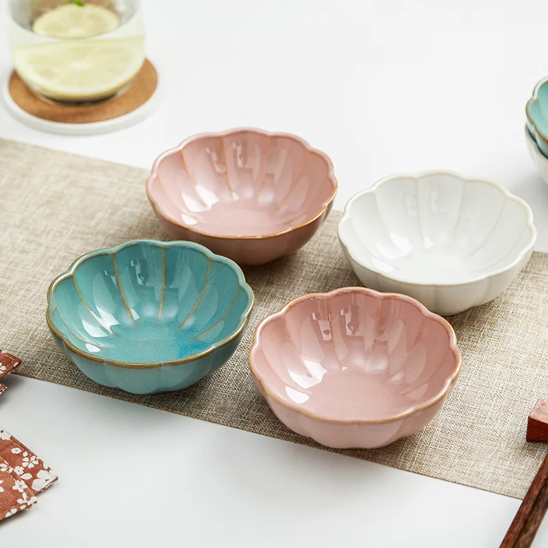 Hot Selling Mini White Manufacturer Restaurant Popular Dessert Glazed Ceramic Small Sauce Bowls