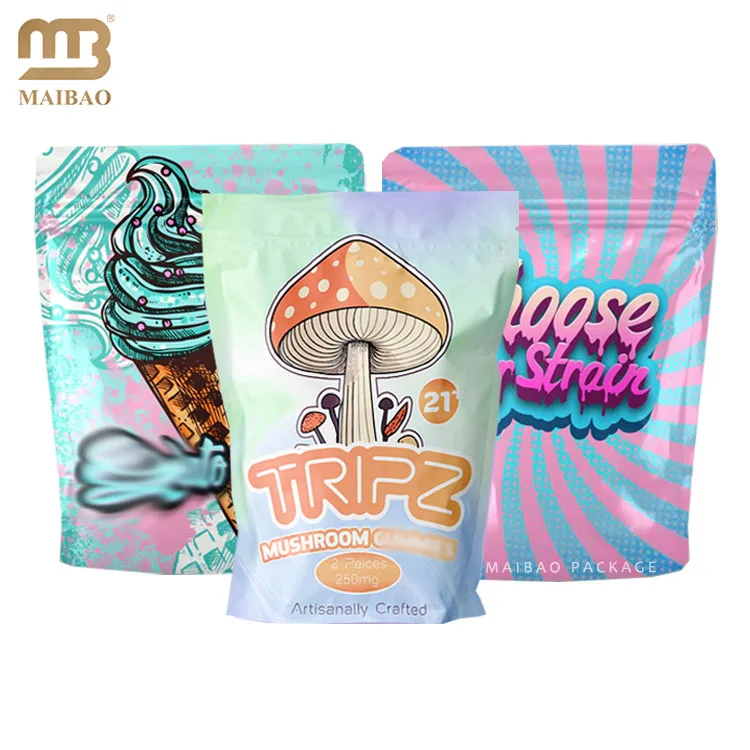 Многоразовая пластиковая упаковка для пищевых продуктов с принтом на заказ, сумка из фольги с застежкой-молнией 3,5 г, 7 г, 14 г, майларовая сумка для печенья с защитой от запаха на молнии с логотипом