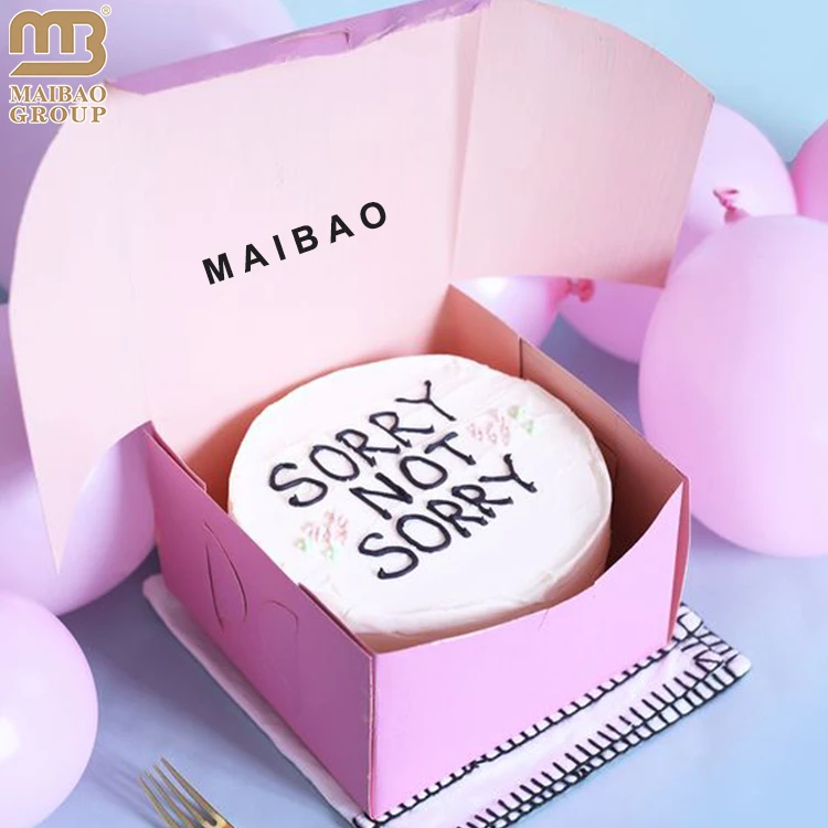 Индивидуальный дизайн логотипа, коробка для чизкейка, оптовая продажа, складные коробки для тирамису, упаковка, пригодные для вторичной переработки, бумажные коробки для послеобеденного чая и еды для торта
