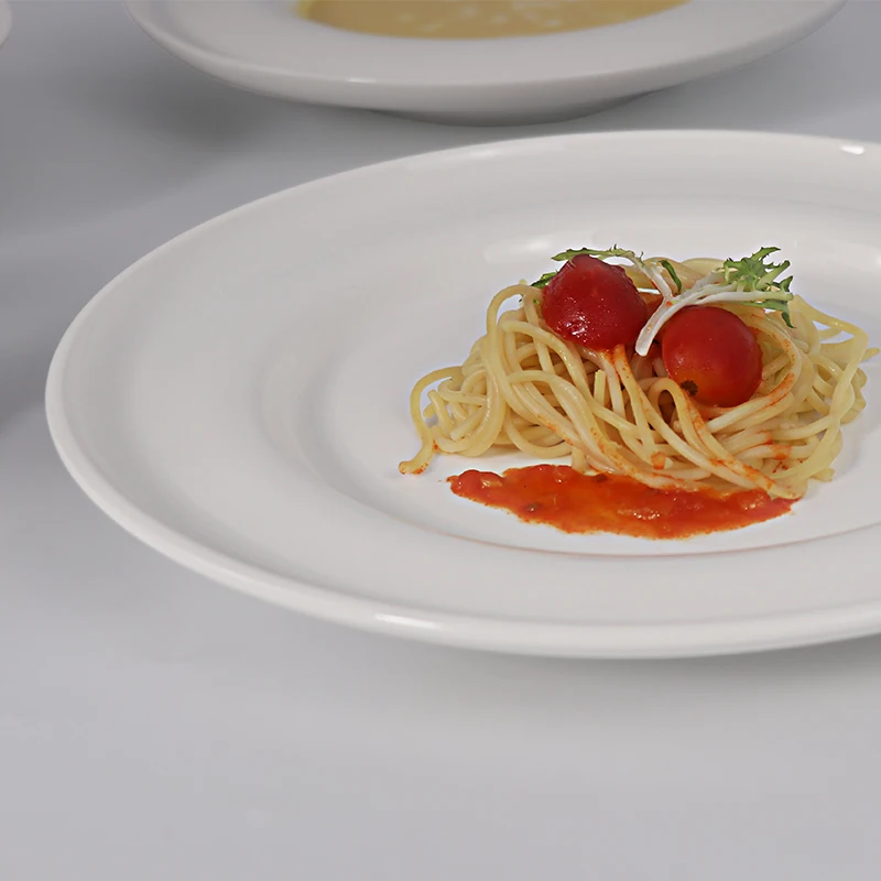 Керамический фарфоровый набор посуды для отеля в скандинавском стиле, набор столовой посуды для ресторана, фуршетная тарелка, уникальный дизайн, керамический набор для мероприятий