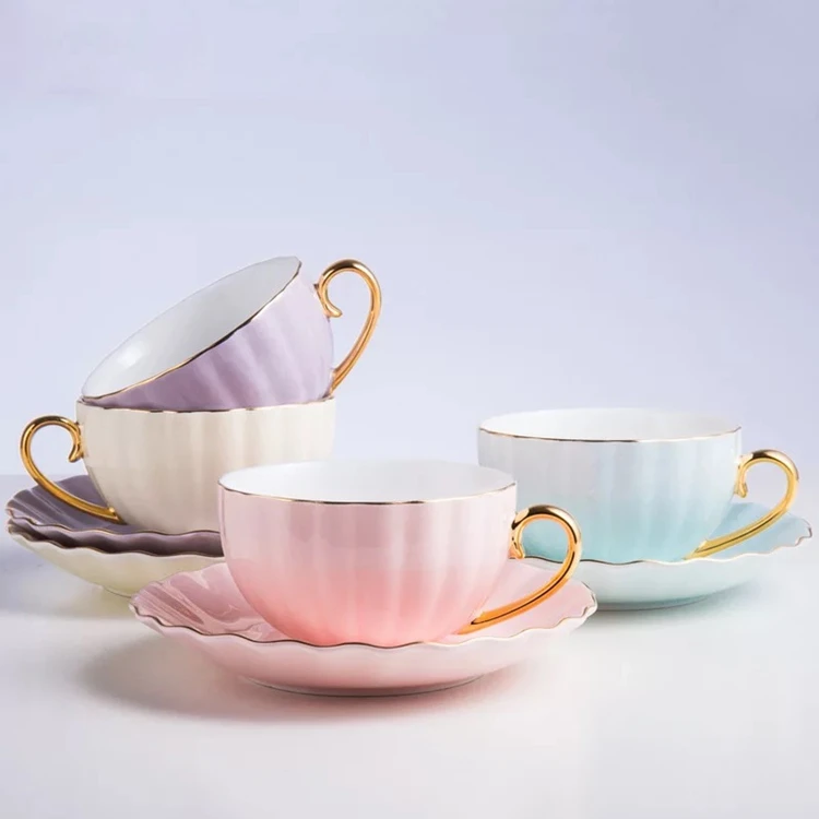 Wholesale Modern Popular Glazed Ceramic Tea Cup Eco-friendly for Hotel Home and Restaurant Daily Use Low MOQ