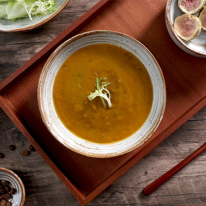 Винтажная круглая тарелка, посуда, посуда, керамическая тарелка для микроволновой печи, фарфоровая стандартная основная тарелка для ресторана, отеля