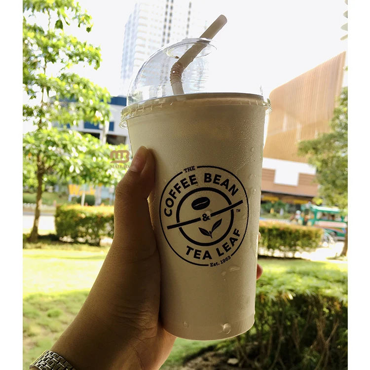 Двухслойный одноразовый бумажный стаканчик с индивидуальным логотипом, 8 унций, 16 унций, персонализированные бумажные кофейные стаканчики, бумажные стаканчики для чая с молоком и пластиковыми крышками