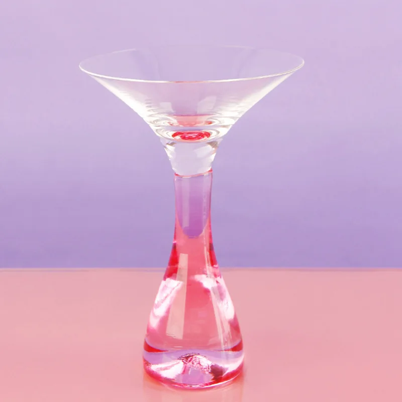 Ребристые бокалы для мартини, бессвинцовый хрустальный бокал, бокал для вина, свадебный креативный коктейльный бокал для шампанского, бокалы Маргариты