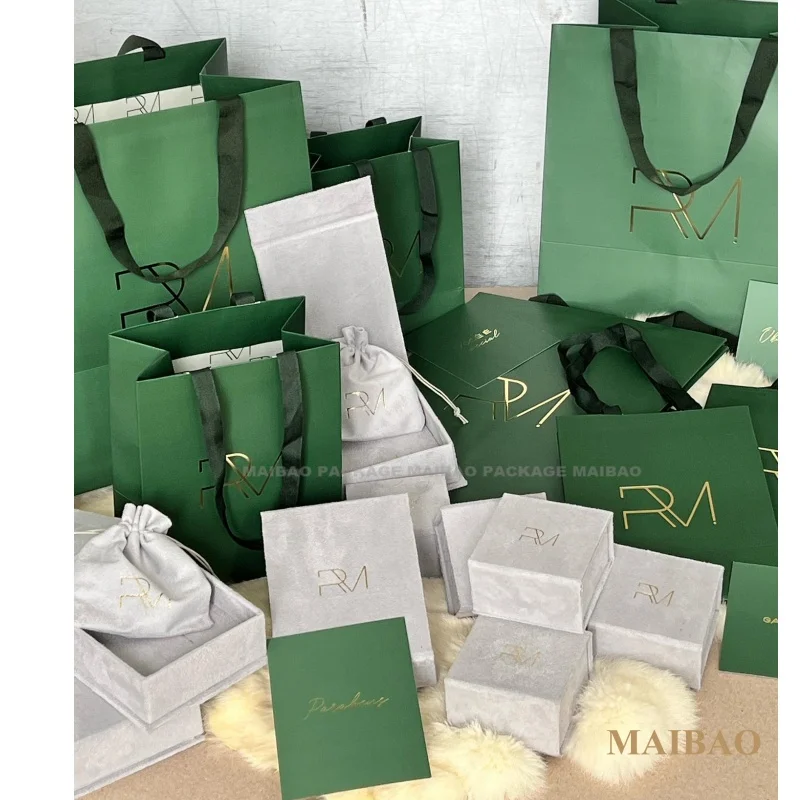 Напечатанная на заказ роскошная брендовая бутиковая коробка для доставки сережек, персонализированная прямоугольная коробка для подарочной упаковки для ювелирных изделий с логотипом