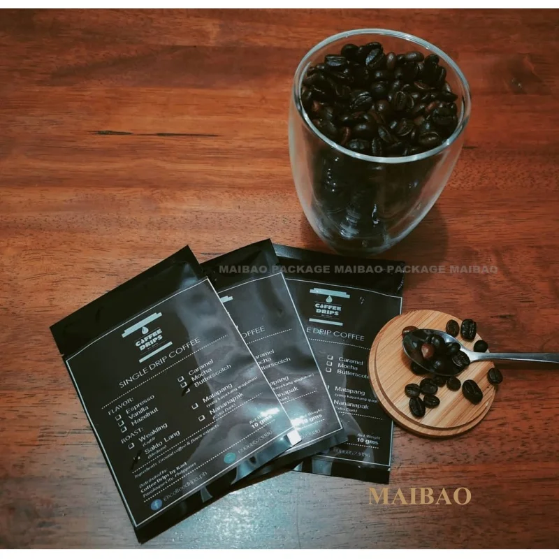 Высокое качество, Лидер продаж, портативные одноразовые капельные фильтр-пакеты для кофе, отлично подходят для путешествий, кемпинга, домашнего офиса