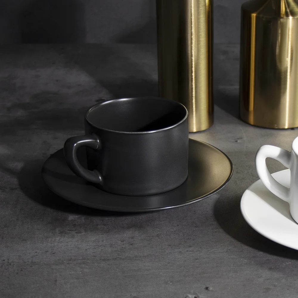 Керамическая посуда для ресторанов и отелей, керамическая посуда, кружка, кофейная чашка, блюдце 185 мл