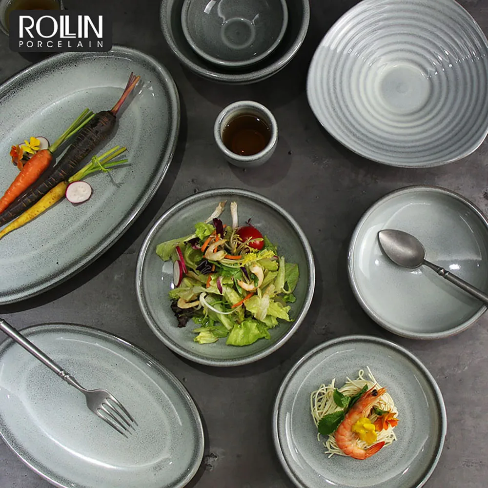 Новое поступление керамических обеденных сервизов, фарфоровых столовых приборов, ресторанных наборов для отелей и ресторанов