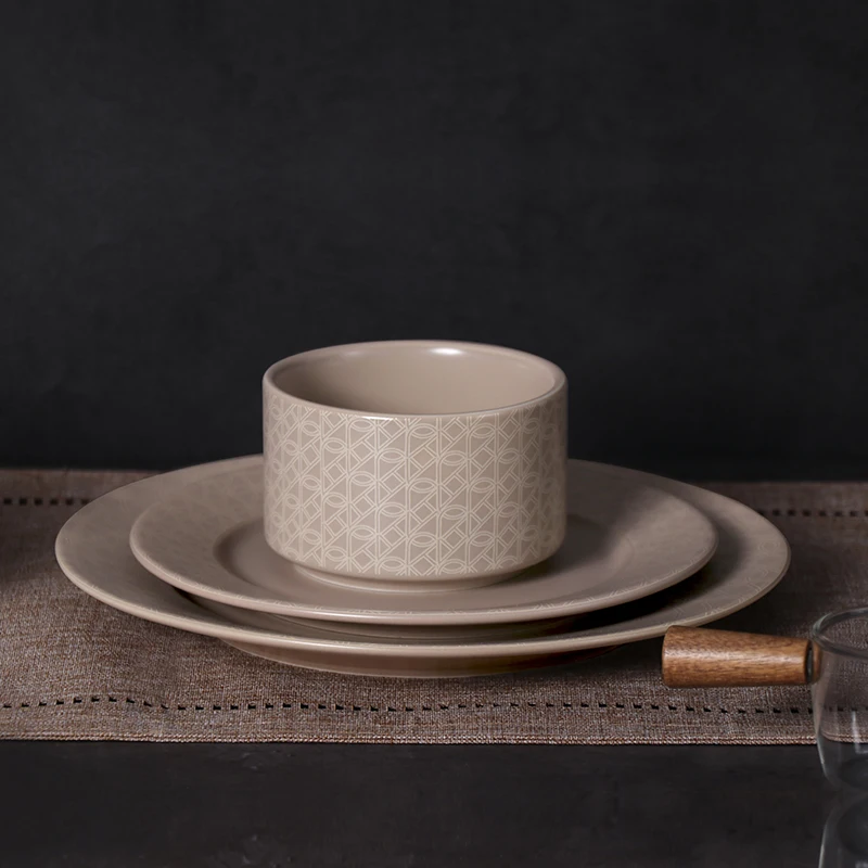 Блюда для ресторана, прямые миски, 10X6 см, керамическая посуда, рис, салат, хлопья, миска для лапши, сервировочные блюда для кейтеринга