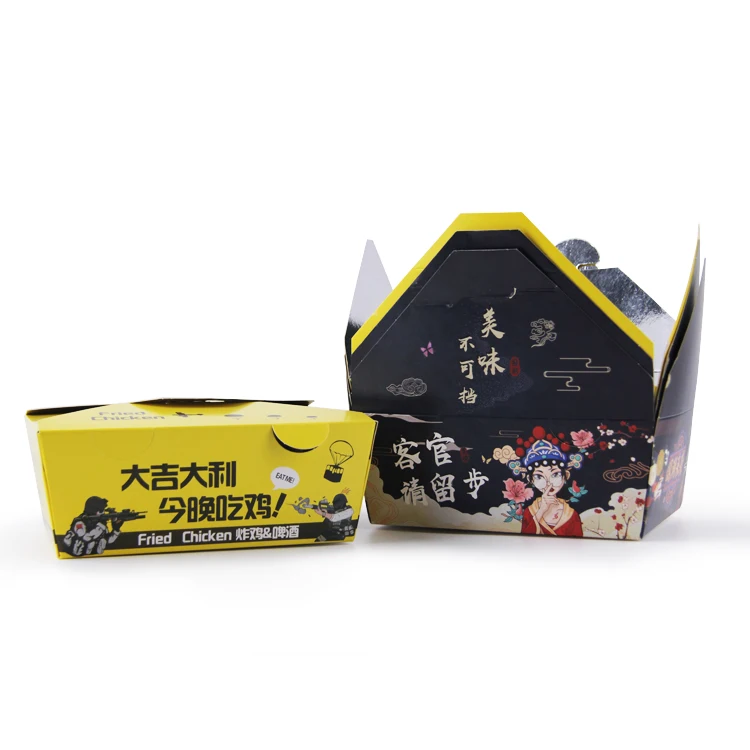 Фаст-фуд, бургер, картофель фри, жареная курица, упаковка, контейнер на вынос, одноразовые коробки для обеда из оловянной фольги с алюминиевым покрытием