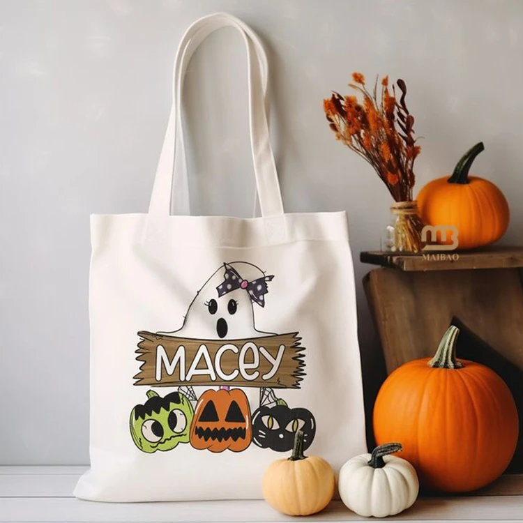 Персонализированная милая холщовая сумка с принтом логотипа на заказ, Рождественские холщовые сумки-тоут для женщин, многоразовые хлопковые холщовые подарочные сумки для покупок