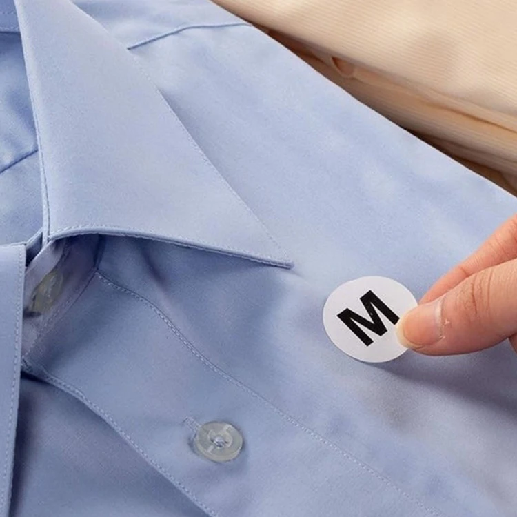 Индивидуальная печать логотипа, дизайн размера, самоклеящаяся водостойкая ПВХ-виниловая одежда, наклейка на футболку, частная этикетка для одежды