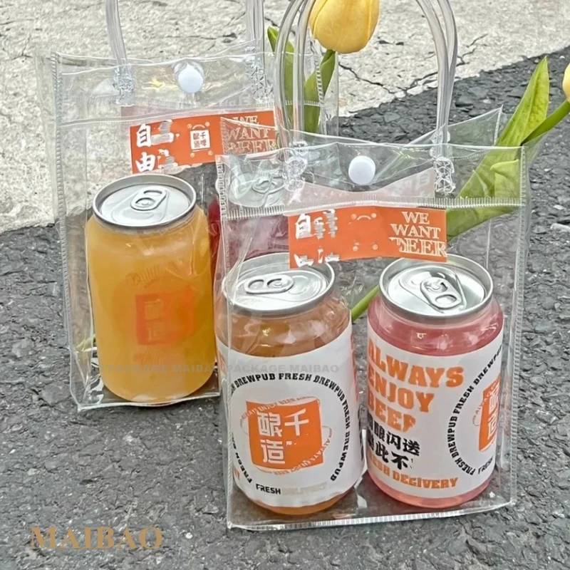 400 мл 500 мл пластиковые круглые пустые чашки для домашних животных с крышкой холодные напитки Боба чай с молоком сок прозрачные пластиковые бутылки для напитков