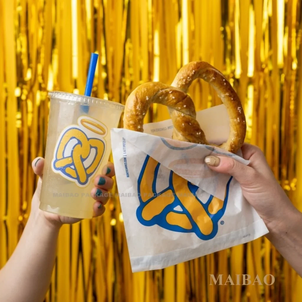 Экологически чистые многоразовые жиронепроницаемые пакеты с восковой подкладкой, крафт-бумажные пакеты для пищевых продуктов, маленькие сэндвич-пончики, упаковка для попкорна, хлеба, бумажные пакеты