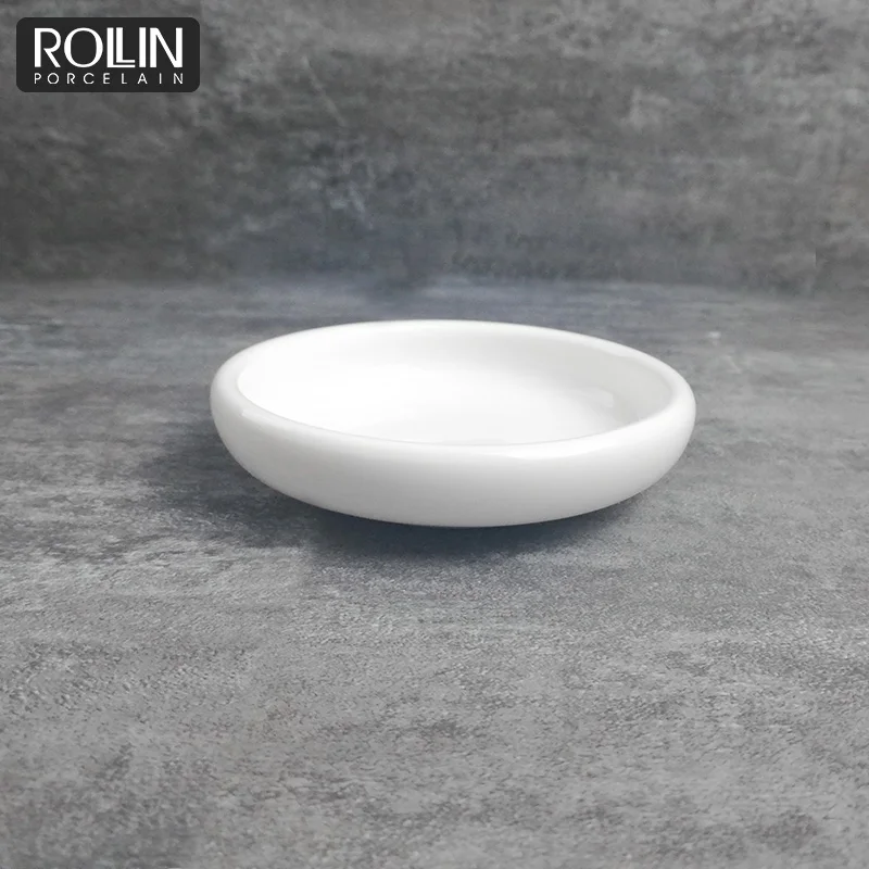 Керамическая тарелка для соуса в отеле, ресторане, фарфоровая маленькая керамическая тарелка для соуса, тарелка для ресторанного ужина, тарелка для соуса и тарелка