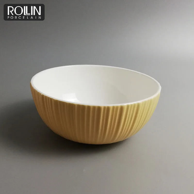 Элегантная боковая тарелка для отеля, обеденная тарелка, цветная глазурованная посуда, обеденный набор из костяного фарфора