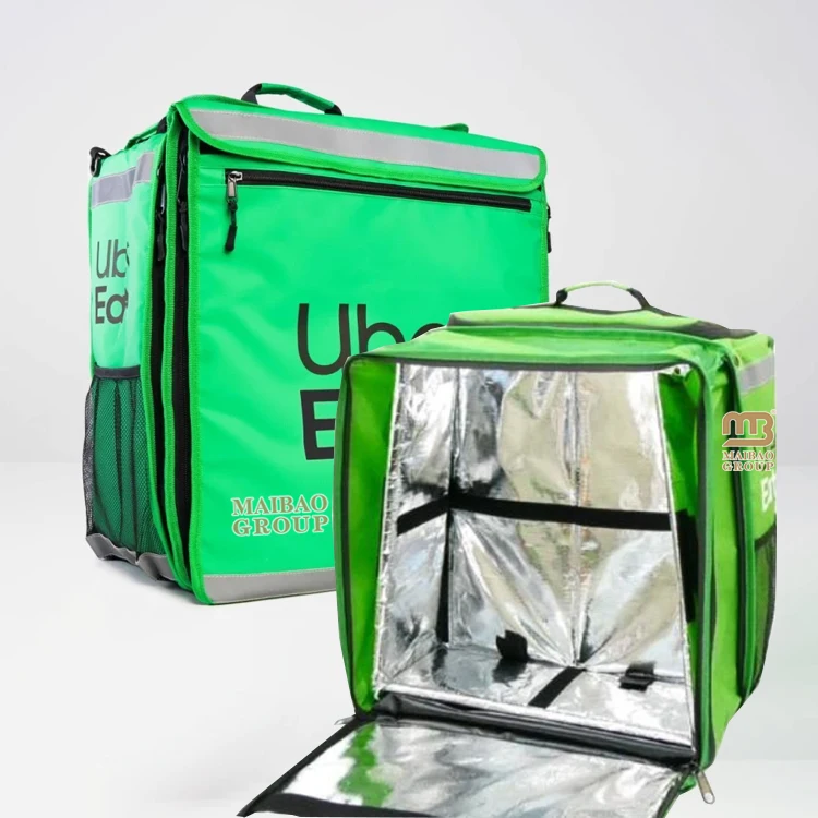 Экологичные многоразовые сумки-холодильники с индивидуальным логотипом, изолированные сумки-холодильники для доставки еды, нетканые сумки, горячие и холодные термосумки