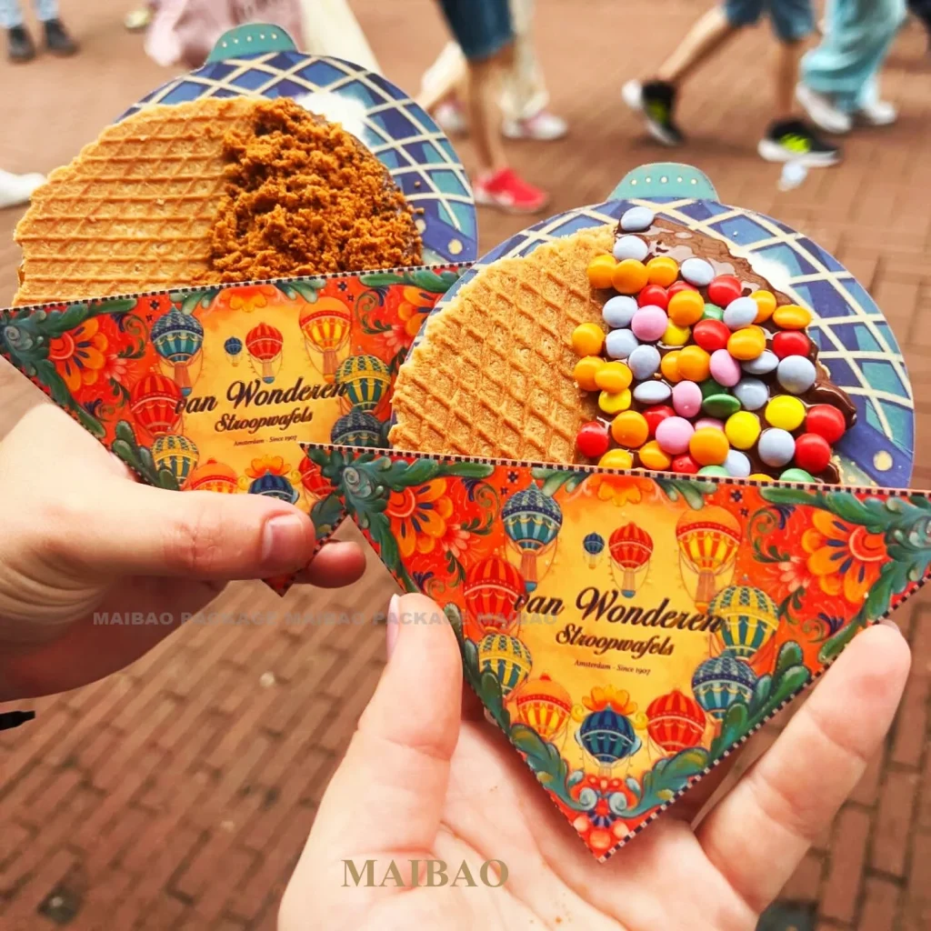 Водонепроницаемые и жиронепроницаемые коробки для упаковки пищевых продуктов, чашка для мороженого, медвежонок, пузырьки, вафли, вафли, конусные рукава