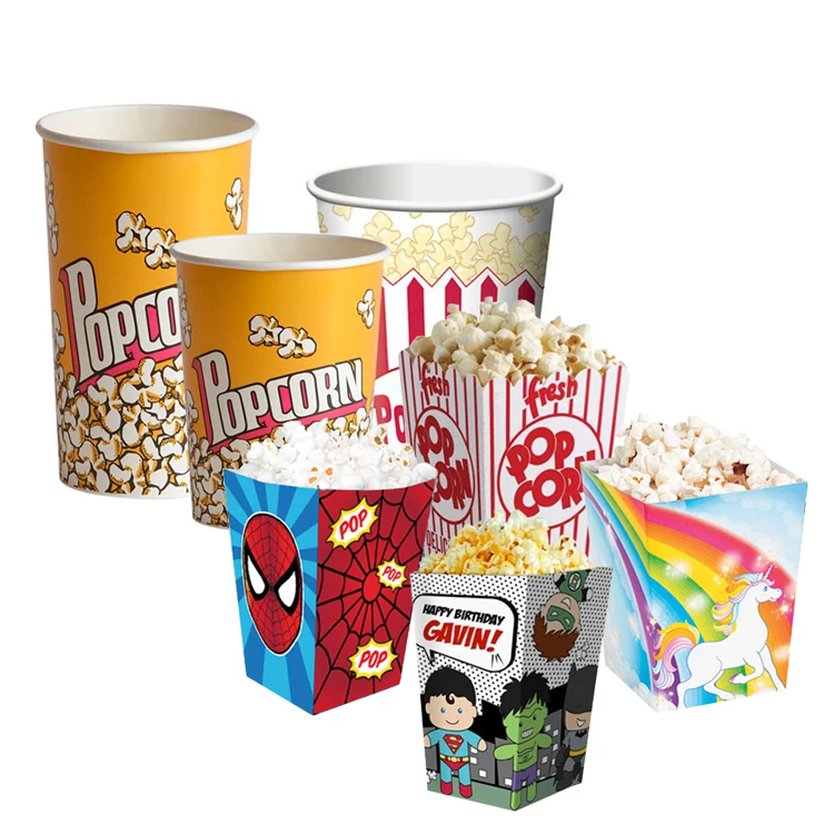Индивидуальные маленькие и большие размеры в полоску, простые 3, 200 мл, эко-одноразовая упаковка для пищевых продуктов, закуски, картофельные чипсы, поп-корн, попкорн, бумажные стаканчики