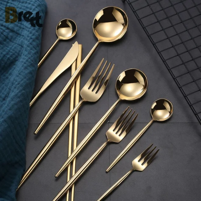 Бренды столовой посуды Обеденная вилка с длинной ручкой Названия наборов столовых приборов