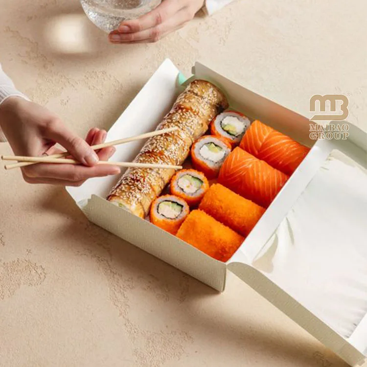 Эко-коробки для еды в ресторане, бумажная коробка для еды, фаст-фуда, жареной курицы, обеда, бумажная коробка для еды, бумажная коробка для суши