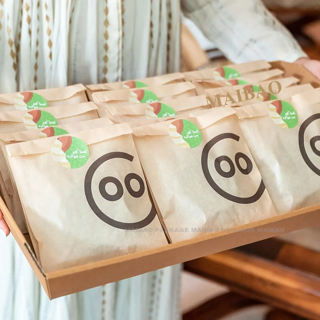 Обед, жиронепроницаемый бумажный пакет для круассана, гамбургера, бранч, полностью яйцо, бургер, сэндвич, упаковка на вынос, крафт-бумажный пакет