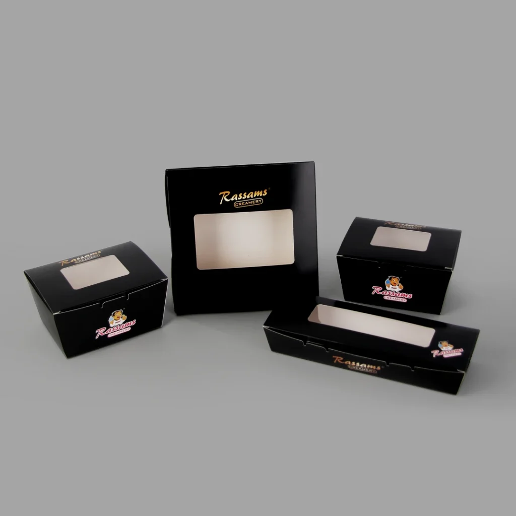 Напечатанная на заказ экологически чистая крафт-гофрированная упаковка для картофеля фри, гамбургеров, бургеров, одноразовые коробки для упаковки пищевых продуктов с логотипом