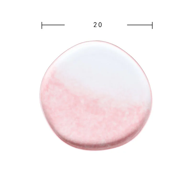 Factory Wholesale Handmade Gradient Dessert Plate Creative Steak Plates Irregular Ceramic Dish Plate