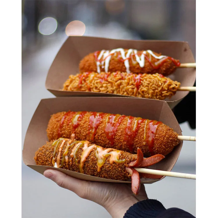 Поставщики Коричневый картон для сервировки мяса, выпечки, печенья, еды, эскимо, мороженого, чурро, хот-дога, напитка, кофейной чашки, бумажного лотка