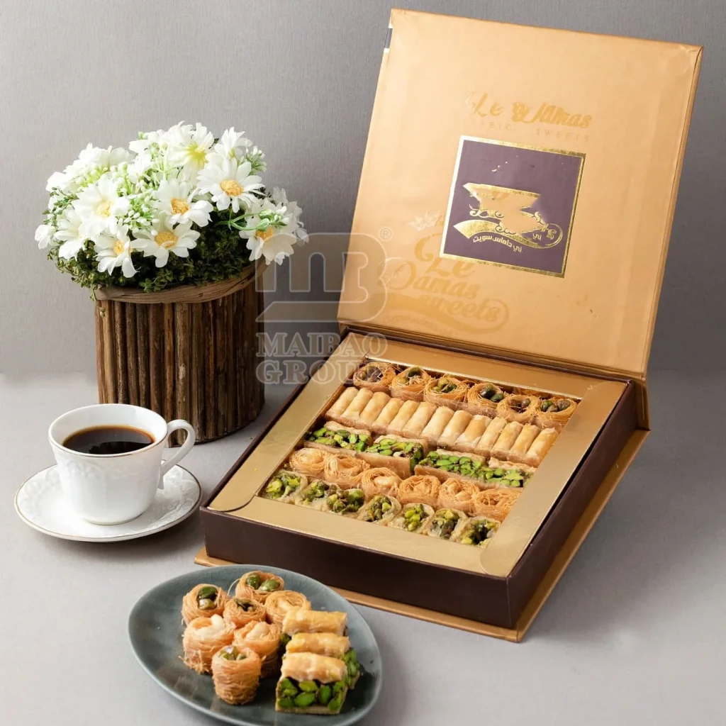 Подарочные коробки с печатными печатными коробками для сладостей