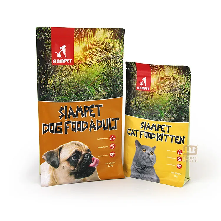 Многоразовый пластиковый мешок для корма для собак с принтом на заказ, майларовый мешок, устойчивый к запаху, сумка для упаковки корма для кошек и собак, сумка для угощения для домашних животных, сумка на молнии