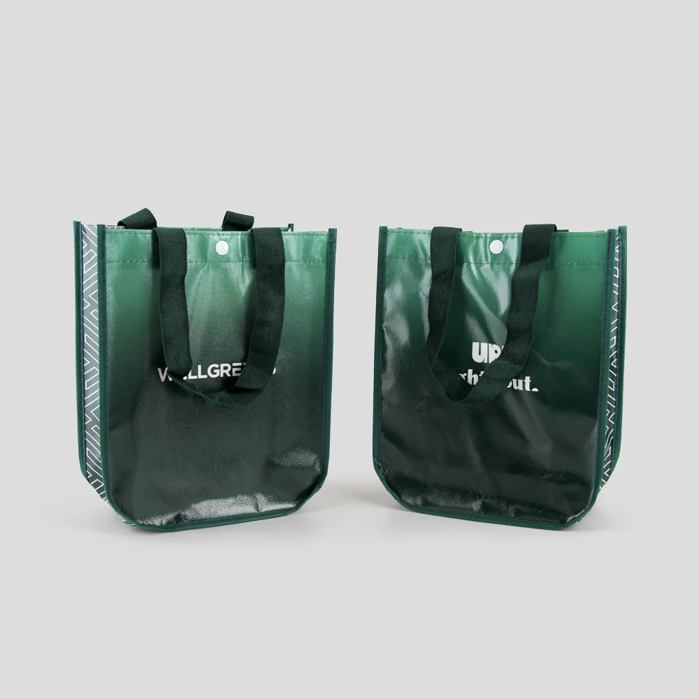 Устойчивая экологически чистая многоразовая продуктовая сумка из переработанной полипропиленовой ткани нетканая сумка для покупок из нетканого материала для супермаркета