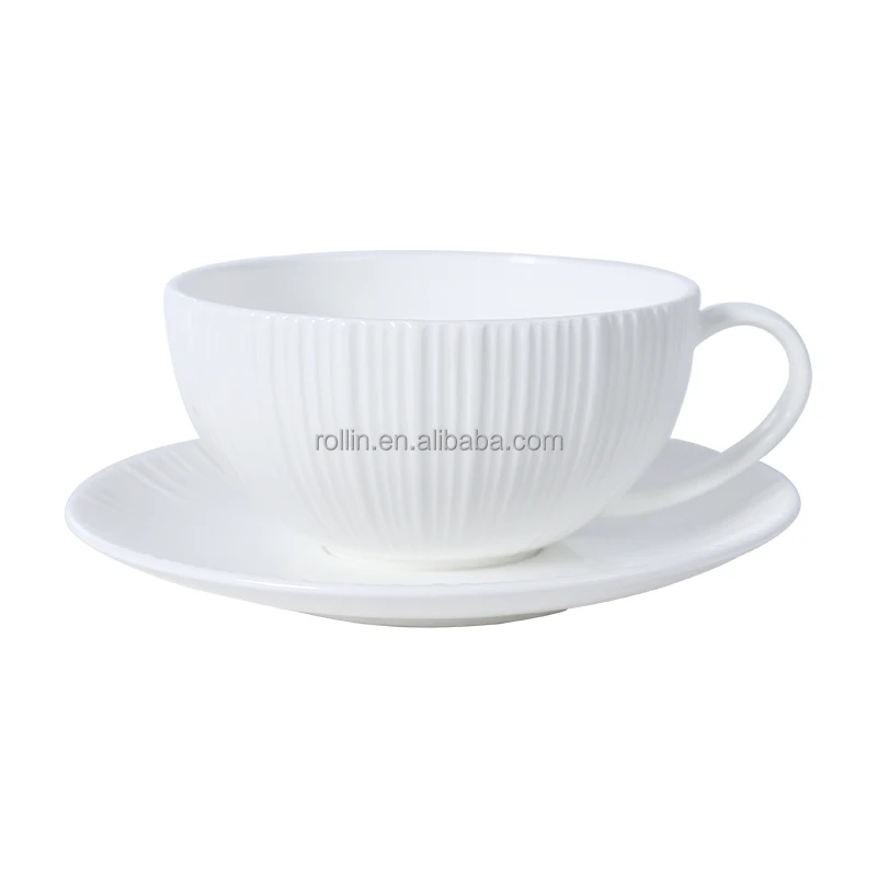 Мини-керамическая кружка, фарфоровая кофейная чашка с блюдцем для дома и ресторана