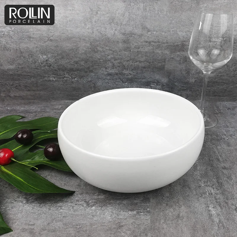 Керамическая миска для супа в ресторане без ручки, корейская миска для лапши, китайская миска для лапши