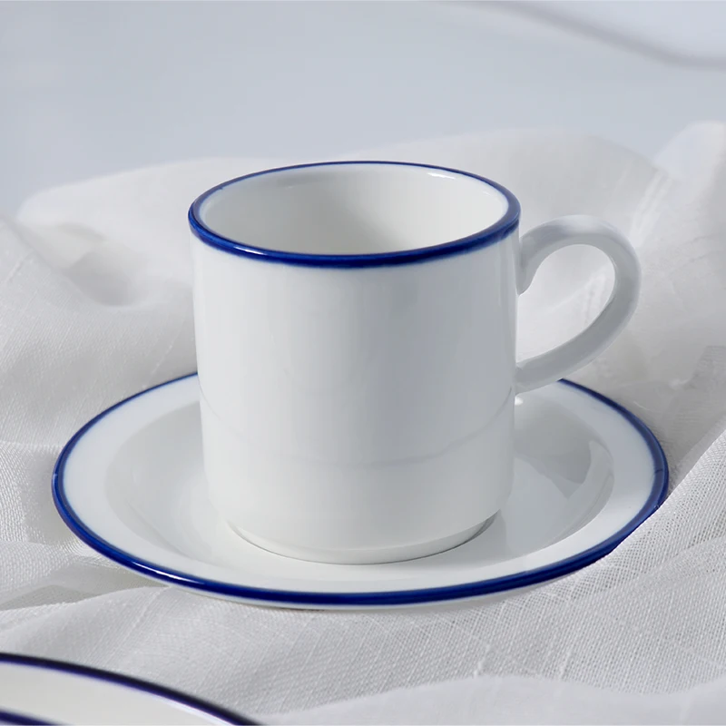 Белые керамические тарелки, тарелки, керамические сервизы, роскошная посуда из 5 предметов, оптовая продажа, гостиничные принадлежности, набор для ресторана