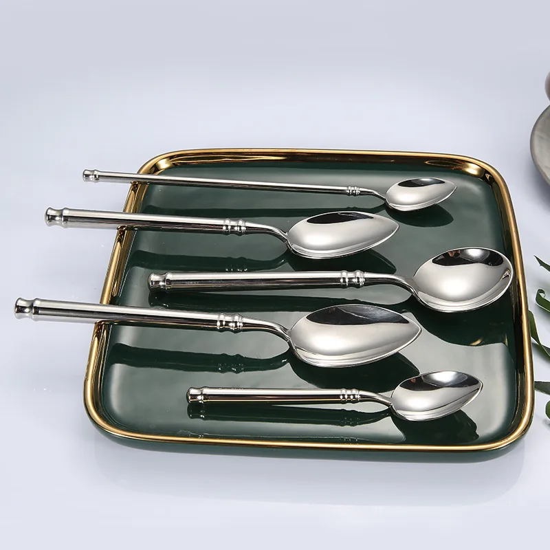Столовые приборы Столовые приборы Посуда Посуда Гаджеты Инструмент Ложки для меда Набор столовых приборов из нержавеющей стали