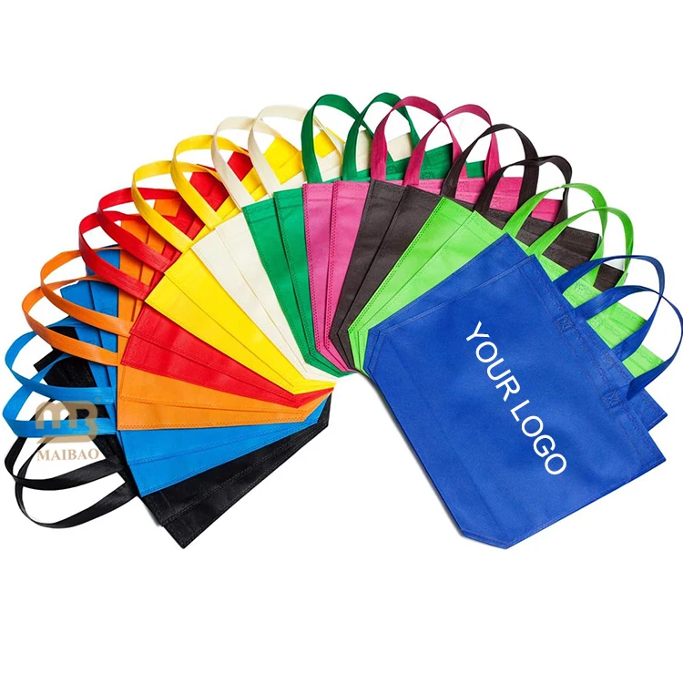 Пользовательская печать не тканая сумка для покупок горячая продажа экологичная многоразовая непредубежденная сумка.