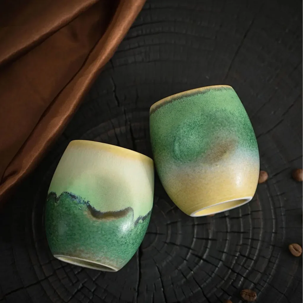 230ml Creative Coarse Pottery Mug Japanese Style Ceramic Tea Cup Coffee Drinkware Handmade Pottery Cup Best Gift