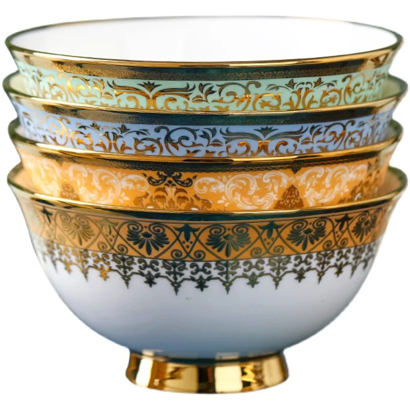 Luxury Tableware Set Promotional Customized Printed logo Business Gift Box Set Ceramic Strawberry Bowls