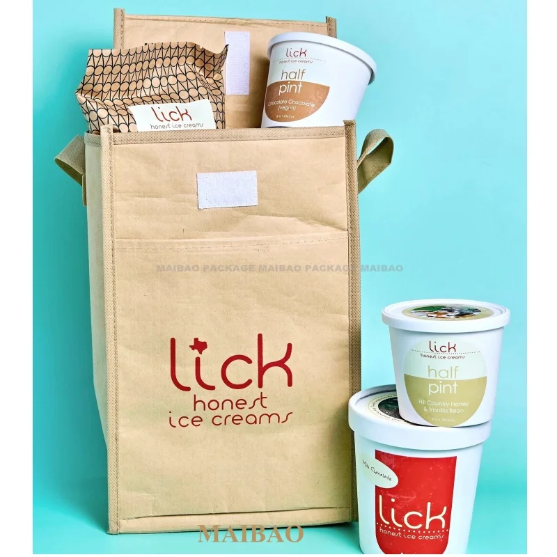 Оптовые изолированные сумки-холодильники для мороженого Портативная сумка для обеда Термальные изолированные сумки-холодильники из полиэстера для обеда