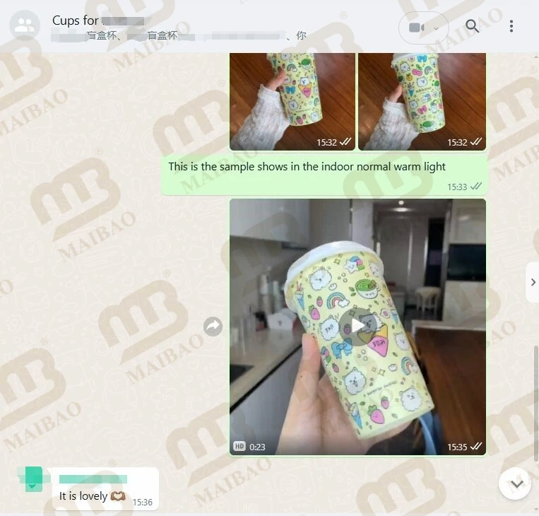 Изготовленный на заказ уникальный подарок-сюрприз Mystery Blind Box Бумажный стаканчик с крышкой Кофе Milktea Boba Бумажный стаканчик-сюрприз Bubble Tea Cup с логотипом