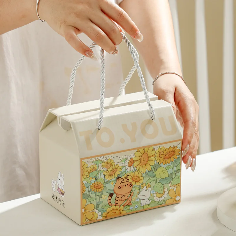 Event Gift Box Set Ceramic Cartoon Mug Festival Gift Ceramic Cup